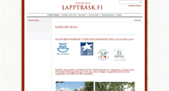 Desktop Screenshot of kapellby.lapinjarvi.fi