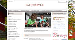 Desktop Screenshot of lapinjarvi.fi