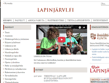 Tablet Screenshot of lapinjarvi.fi